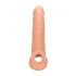 RealRock Penis Hülle 9 - Penisschutzhülle (21,5cm) - Naturfarben 