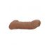 RealRock Penis Hülse 9 - Penisüberzug (21,5cm) - dunkel natur 