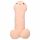 Kuschelndes Penis-Plüschtier - 100 cm (natur)