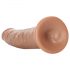 RealRock Slim - realistischer Dildo mit Saugfuß 15,5cm (dunkle Natur) 