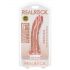 RealRock - realistische Dildo mit Saugnapf - 15,5 cm (natur)