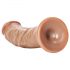 RealRock - realistischer Dildo mit Saugnapffuß - 15,5cm (dunkel natürlich) 