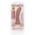 RealRock - realistischer Dildo mit Saugnapffuß - 15,5cm (dunkel natürlich) 