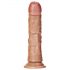 RealRock - realistischer Dildo mit Saugnapffuß - 15,5cm (dunkel natürlich) 