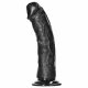 RealRock - Saugnapf realistischer Dildo - 15,5cm (Schwarz) 