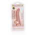 RealRock - Saugnapfbasis, realistischer Dildo mit Hoden - 15,5cm (natur) 