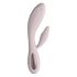 Raytech - Akkubetriebener, wasserfester Vibrator mit Klitorisarm (Pink) 