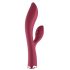 Raytech Rose - wiederaufladbarer, wasserdichter Vibrator mit Klitorisarm (rot) 