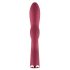 Raytech Rose - wiederaufladbarer, wasserdichter Vibrator mit Klitorisarm (rot) 