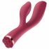 Raytech Rose - wiederaufladbarer, wasserdichter Vibrator mit Klitorisarm (rot) 