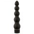 Black Magic 7 - Rigid 5 pearl anal vibrator (schwarz) 