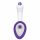 Doc Johnson Intimate - Violettes Vibro-Saugpumpen-Set (4-teilig)