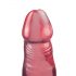 Crystal Jellies - Anfänger Analdildo mit Fuß (Pink)