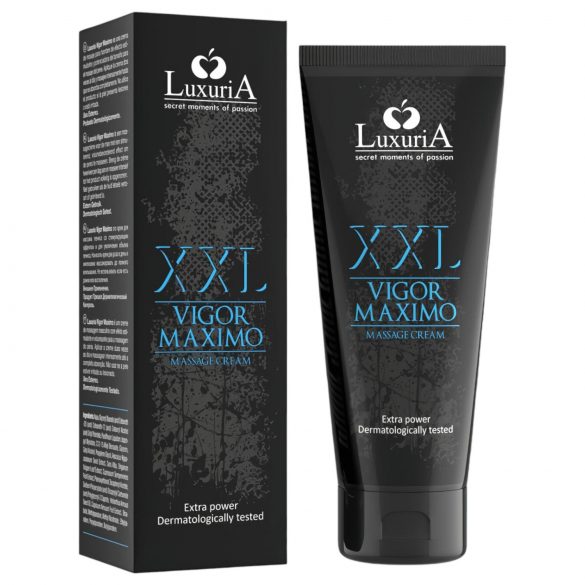 LuxuriA Vigor Maximo XXL - Penisvergrößerungs- und Feuchtigkeitscreme (75 ml)