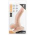 Dr. Skin 4 - Saugnapf, Hoden realistischer Dildo - Natur (12cm) 