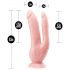 Dr. Skin 8 – Doppeldildo mit Saugnapf (natur)