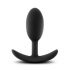 Anal Adventures Platinum M - Kugel Anal Dildo - Schwarz (Medium) 