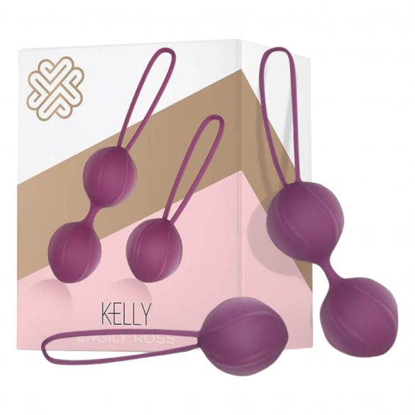 Engily Ross Kelly - 2-teiliges Liebeskugel-Set (lila) 