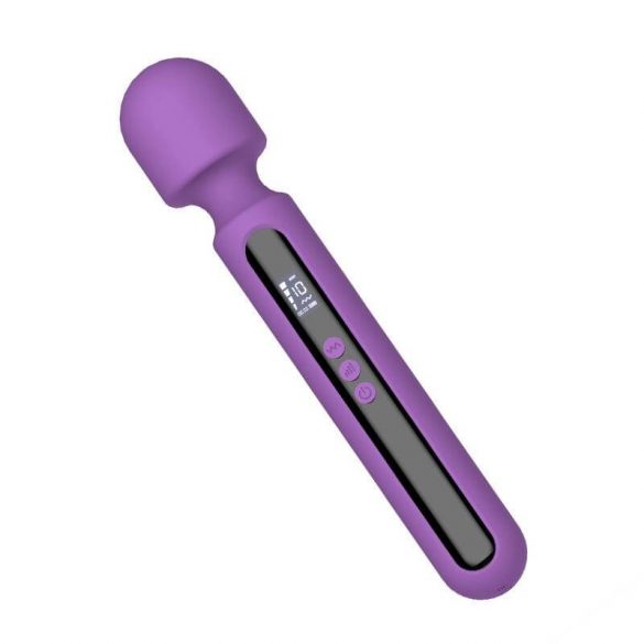 Engily Ross Aura - akkubetriebener, digitaler Massage-Vibrator (Lila) 