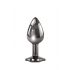 Evolved Schwarzes Juwel - Metall Anal Dildo Set (Schwarz-Silber) 