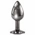 Evolved Schwarzes Juwel - Metall Anal Dildo Set (Schwarz-Silber) 