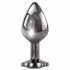 Evolved Schwarzes Juwel - Metall Anal Dildo Set (Schwarz-Silber) 