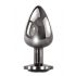 Evolved Schwarzes Juwel - Metall Anal Dildo Set (Schwarz-Silber) 