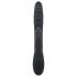 Playboy Rapid Rabbit - wiederaufladbarer Vibrator mit Klitorisarm (schwarz)