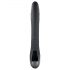 Playboy Rapid Rabbit - wiederaufladbarer Vibrator mit Klitorisarm (schwarz)