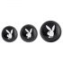 Playboy - Anal-Plug-Set - 3-teilig (silber)