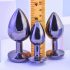 Playboy - Anal Dildo Set - 3-teilig (Silber)