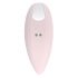 Playboy Palm - Akkubetriebener, wasserdichter 2in1 Klitorisvibrator (Rosa) 