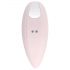 Playboy Palm - Akkubetriebener, wasserdichter 2in1 Klitorisvibrator (Rosa) 