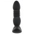 Playboy - Wiederaufladbarer, stoßender Analvibrator (schwarz)