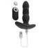 Playboy - Wiederaufladbarer, stoßender Analvibrator (schwarz)