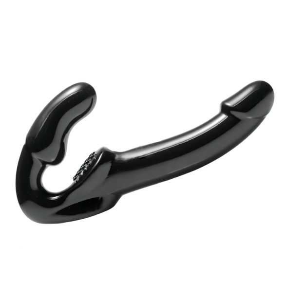 Strap U Revolver - Trägerloser strap-on Dildo (schwarz) 