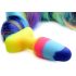 TAILZ - Einhorn Silikon Analplug (Regenbogen)