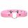 Master Series Kinky Kitty - Halsband mit Katzenkopf-Ring (Rosa) 