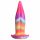 Creature Cocks Zunge - Leuchtender Silikon-Dildo - 21cm (Regenbogen) 