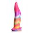 Creature Cocks Zunge - Leuchtender Silikon-Dildo - 21cm (Regenbogen) 