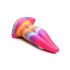 Creature Cocks Zunge - Leuchtender Silikon-Dildo - 21cm (Regenbogen) 