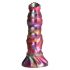 Creature Cocks Larve - ovipositorer Dildo mit Eiern (Regenbogen) 