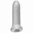 Fat Boy Mikro Gerippt - Penis Hülle (15cm) - Milchweiß 