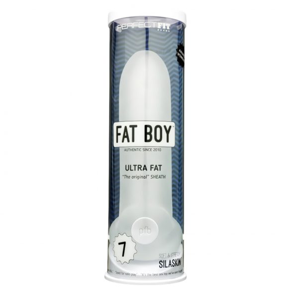 Fat Boy Ultra Fat Penismanschette (19cm) – milchweiß