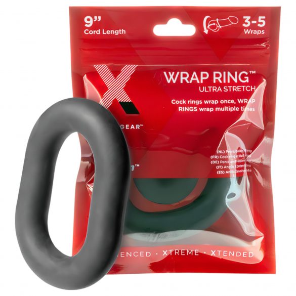 Perfect Fit Ultra Wrap 9 - dicke Penisringe - schwarz (22 cm)