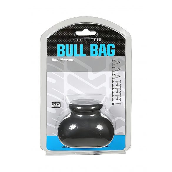 Perfect Fit Bull Bag - Hodensack und Stretcher (schwarz) 