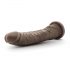 Dr. Skin 8,5 - Saugnapfbasierter realistischer Dildo - Braun (20,5 cm) 