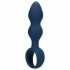 Loveline - Anal-Dildo mit Haltegriff - groß (blau) 