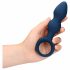 Loveline - Anal-Dildo mit Haltegriff - groß (blau) 