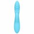 Loveline - aufladbarer, wasserdichter Vibrator mit Häschen-Klitorisarm (blau) 